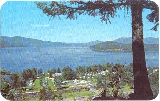 Chris & Mary's Trailer Resort ,Hope, Idaho, Lake Pend Oreille, ID, Chrome