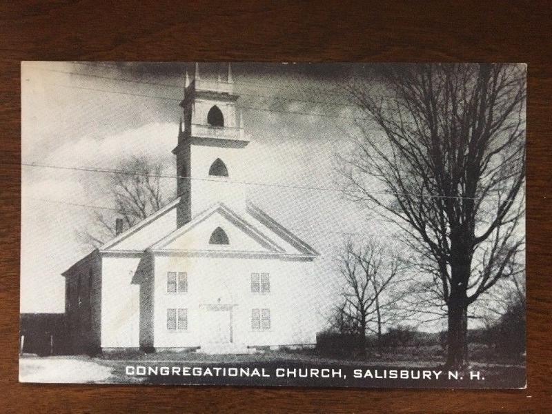 Congregational Church, Salisbury, New Hampshire NH D10