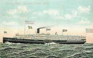 Steamer, MI, Detroit, Michigan, Eastern States, A.C. Dietsche No. 117