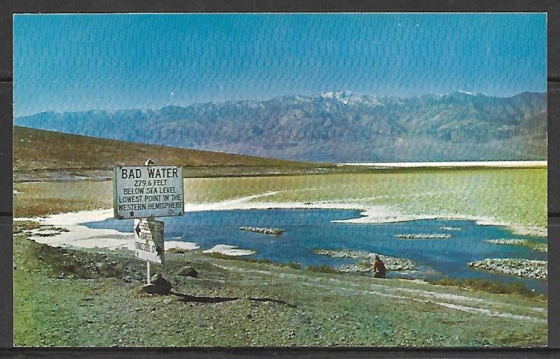 California, Bad Water Lowest Point In Western Hemisphere - [CA-104]