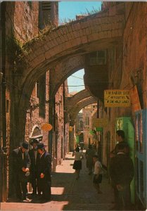 A Lane in the Old City Jerusalem Israel Postcard PC503