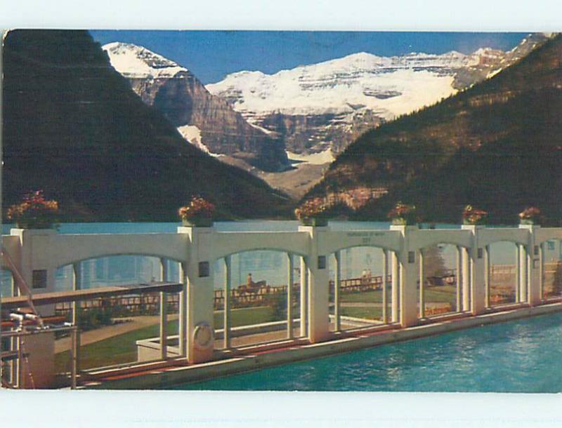 Pre-1980 TOWN VIEW SCENE Banff Alberta AB p9535