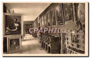 Old Postcard Loire Chateaux Loire Valley Villandry Gallery of Paintings