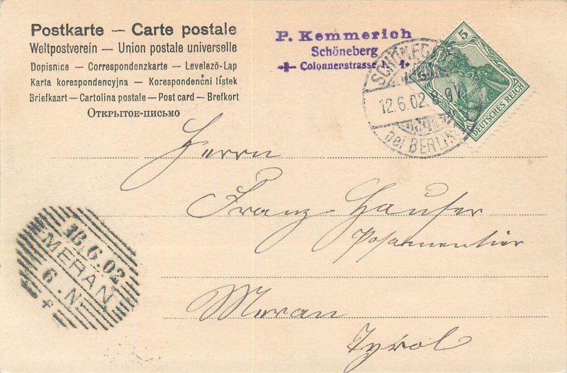 Germany Berlin elevated railway 1902