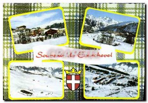 Modern Postcard Souvenir of Courchevel
