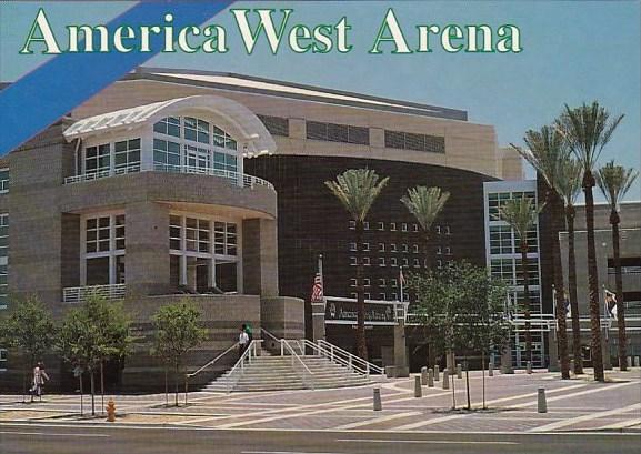 America West Arena Stadium  Phoenix Arizona