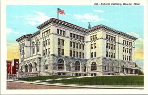 Postcard~Federal Building~Helena, Montana~1914~A96 