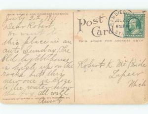 Divided-Back POINT LOMA LIGHTHOUSE AREA San Diego California CA E9658