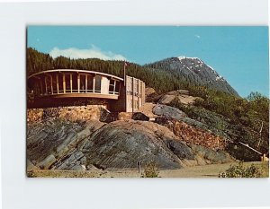 Postcard Visitors Center, overlooking the Mendenhall Glacier, Juneau, Alaska