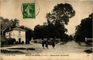 CPA SUCY-en-BRIE Carrefour Perrault (869661)