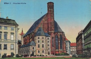 Vintage Wien Minoriten-Kirche Postcard Austria 1907-1915 Divided Back