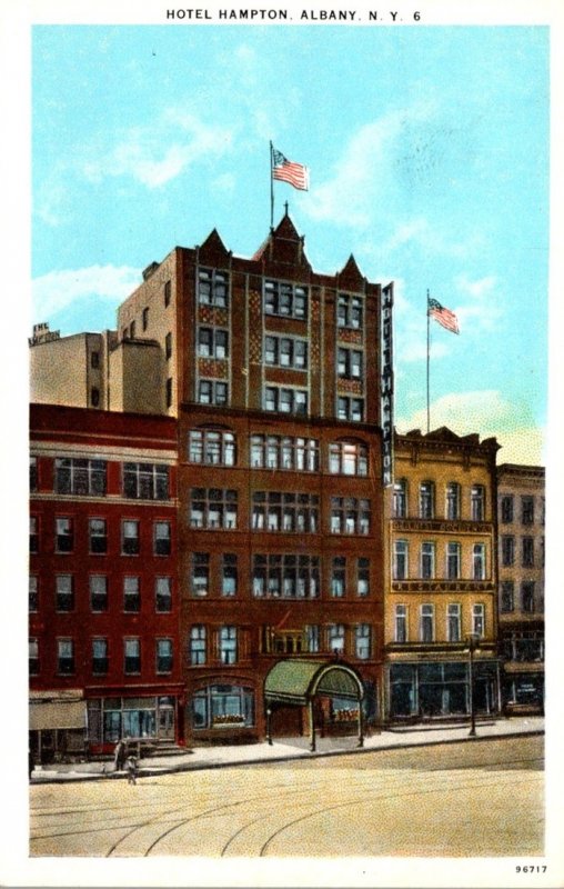 New York Albany Hotel Hampton Curteich