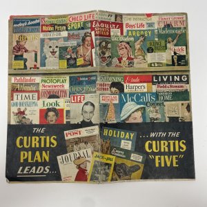 The Curtis Plan 1952 Magazine Subscription Pamphlet