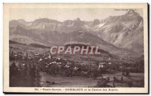 Combloux - Chaine des Aravis - Old Postcard