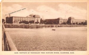 Mass. Institute of Technology in Cambridge, Massachusetts from Harvard Bridge.