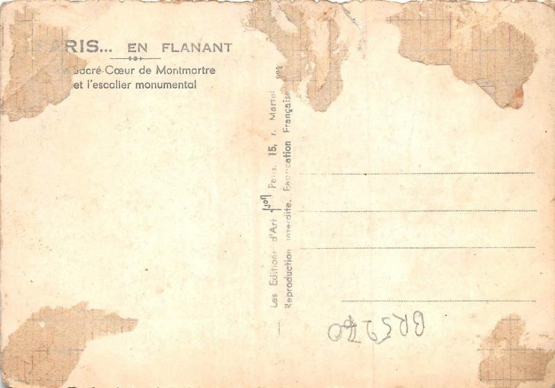 BR5270 Paris Sacre coeur  france