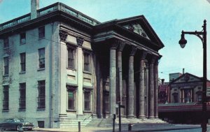 Postcard First Bank Of United States Oldest Historical Building Philadelphia PA