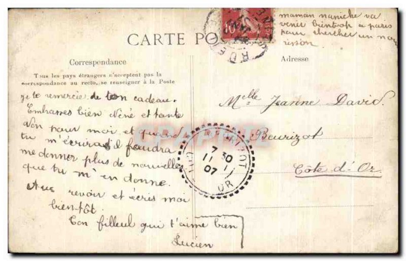 Old Postcard Souvenir From Paris 17eme