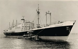 New York Harbor The Hamburg America Line Hannover 05.16