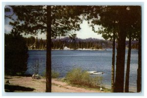 Lake Arrowhead Southern California CA Resort San Bernardino Union Oil Postcard 