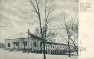 Water Power Plant, Rock Island Arsenal - Davenport, Iowa IA  