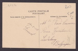 Postcard, BELGIAN CONGO, Katanga, Water Carrier