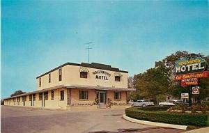 Canada, Ontario, Niagara Falls, Hollywood Motel, HWY 20 & 3A, Canadian Post Card