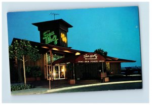 Vintage Sea Wolf Restaurant Jack London Square Oakland, CA Postcard F126E