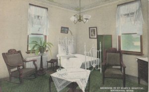 ROCHESTER, Minnesota, 1900-10s; St. Mary's Hospital, Bedroom