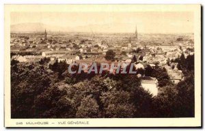 Old Postcard Mulhouse Vue Generale