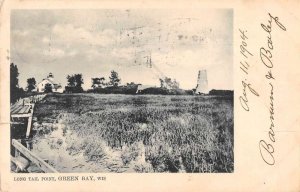 Green Bay Wisconsin Long Tail Point Tuck Vintage Postcard AA28838