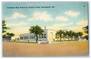 1946 Industrial High School For Colored Pupils Birmingham Alabama AL Postcard