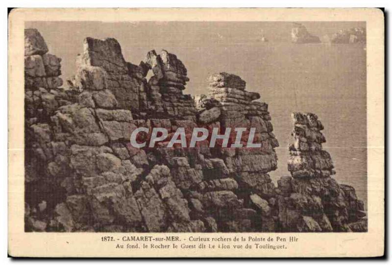 Camaret sur Mer - Curious Rocks of the Pen Hir Pointe - Old Postcard