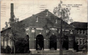 Foley School Auditorium, Foley AL c1939 Vintage Postcard V43