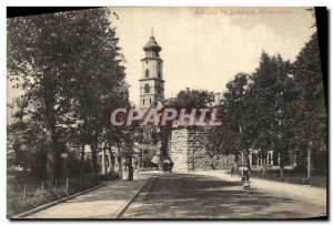 Old Postcard Lindau im Bodensee Römermauer