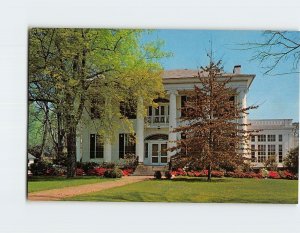 Postcard Governor's Mansion, Tuscaloosa, Alabama