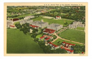 SC - Charleston. The Citadel, Aerial View