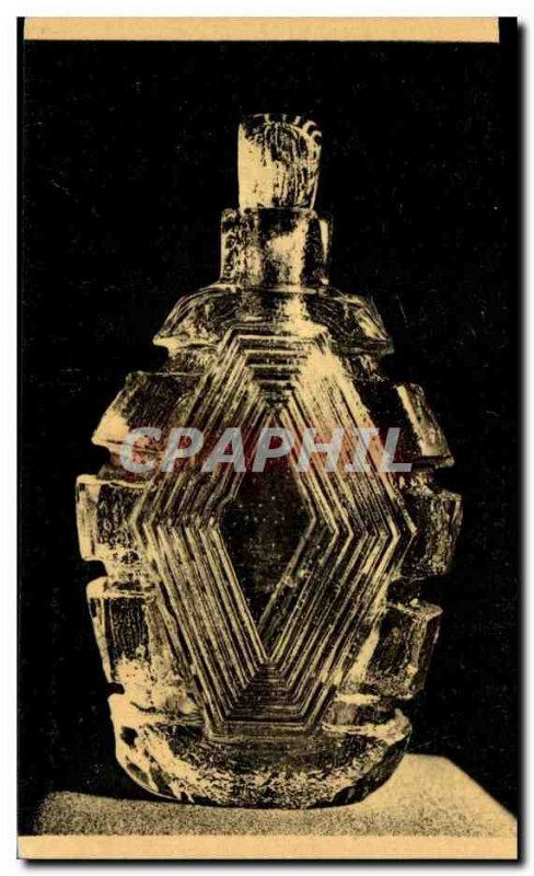 Old Postcard Marinot (Mauritius) grave Glass bottle Paris Galerie Hebrard