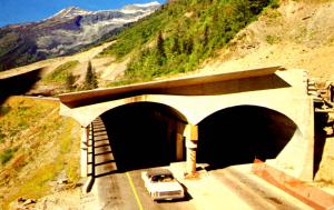 Canada - BC, Rogers Pass. Snow Sheds