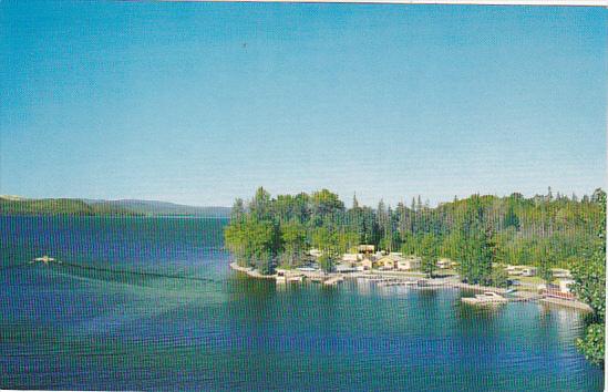 Canada Aerial View Francois Lake British Columbia