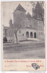 Beautiful Church Building in Canada built of Miracle Blocks, PU-1907