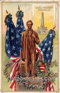 Lincoln Monument Springfield, IL, USA 1924 