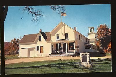 Plymouth, Vermont/VT Postcard, Store & Post Office, Calvin Coolidge Birthplace