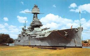 Battleship Texas, San Jacinto Battlegrouds Military Battleship Unused 