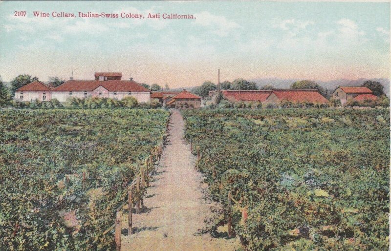 California Asti Italian-Swiss Colony Wine Cellars and Orchard sk6759