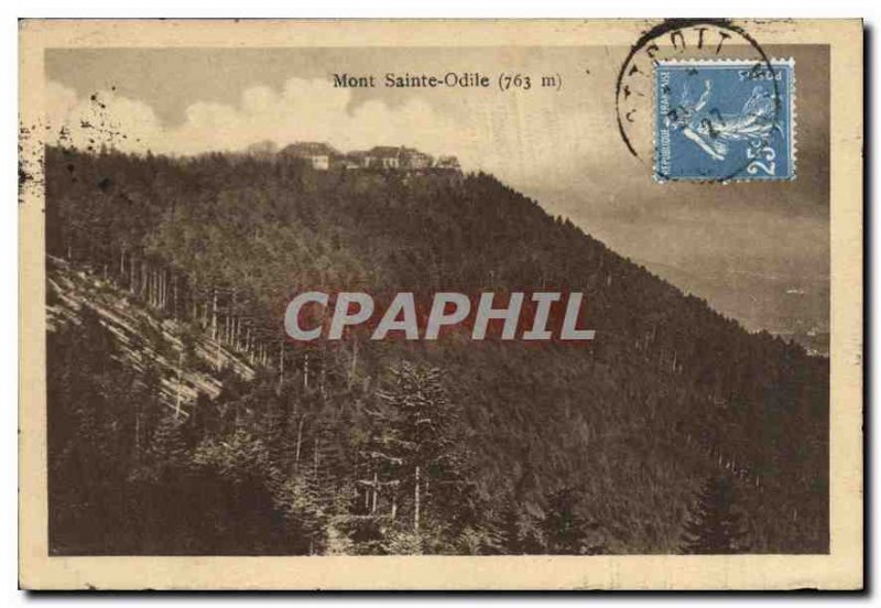 Old Postcard Mont Sainte Odile