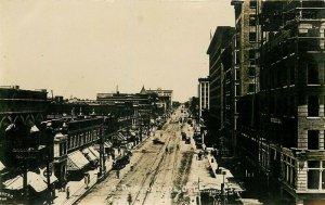 OK, Oklahoma City, Brody Street, North American Post Card Company, No. 4, RPPC