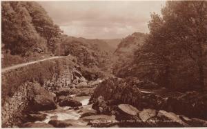 LLEDR VALLEY FROM PONT-Y-RANT WALES UK~JUDGES #10329 PHOTO POSTCARD