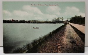 Harrisburg Pa, The Dam, Wildwood Park Postcard