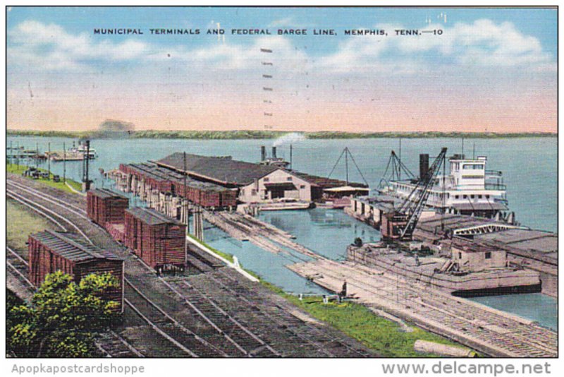 Tennessee Memphis Municipal Terminals and Federal Barge Line 1940